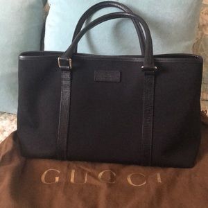 Gucci canvas tote